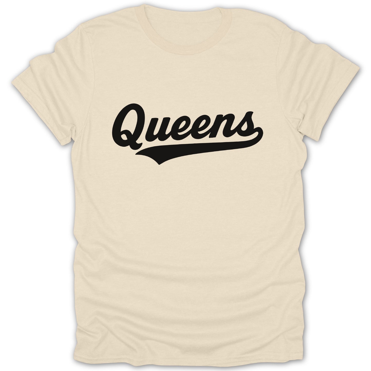 Queens Script Design Casualwear T-Shirt product type