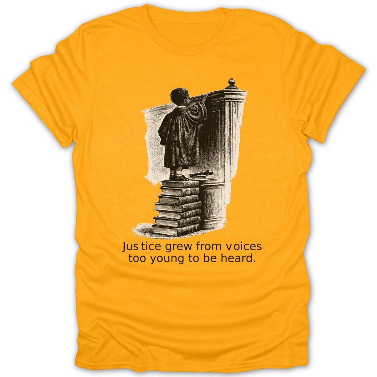 Justice Grew From Voices Tee - Zion Threadz