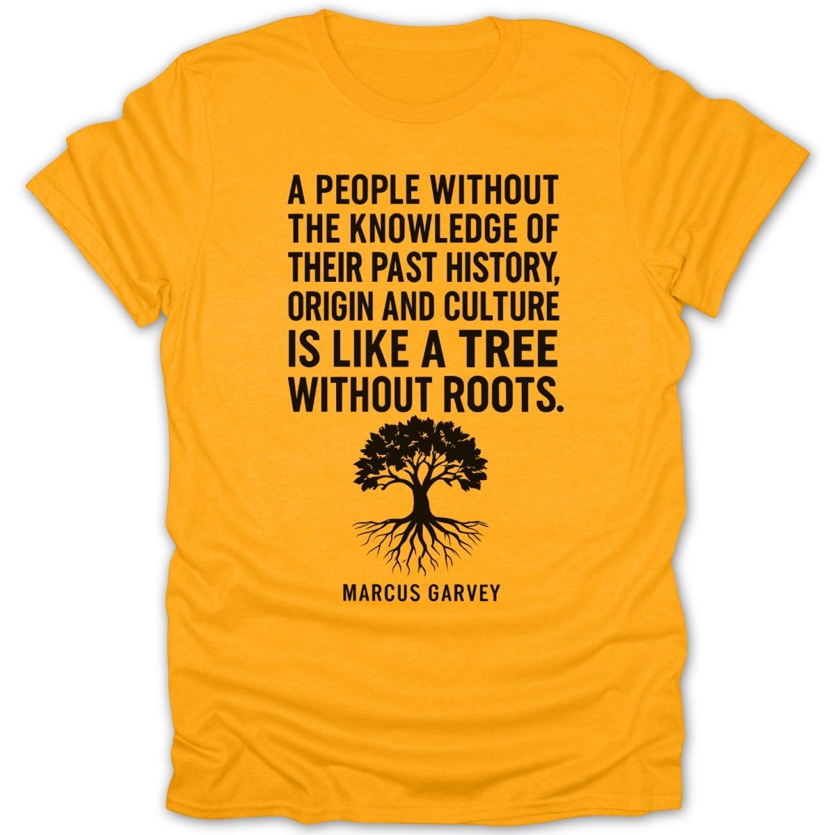 People Without Knowledge - Marcus Garvey Tee - Zion Threadz