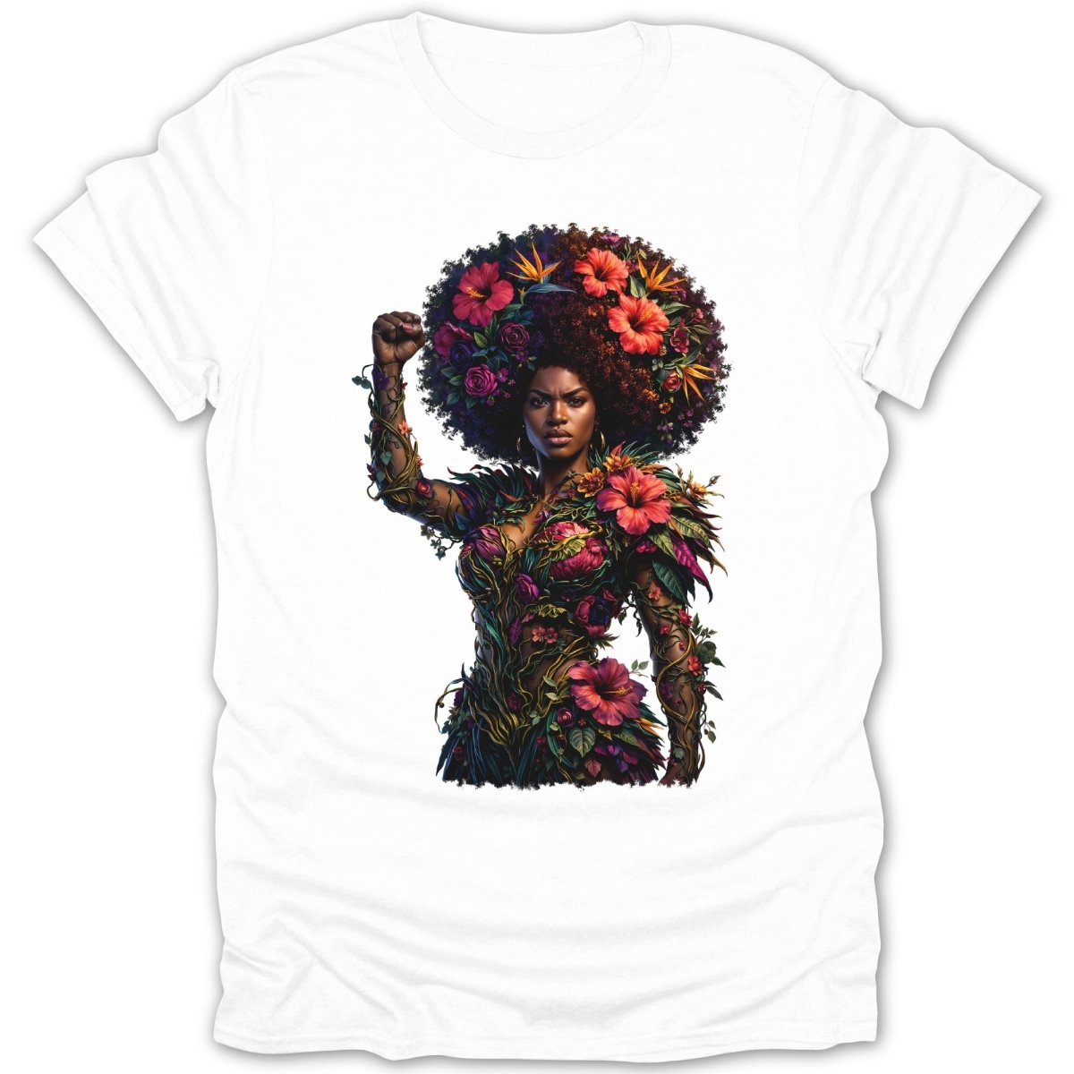 Divine Bloom Power Tee - Zion Threadz