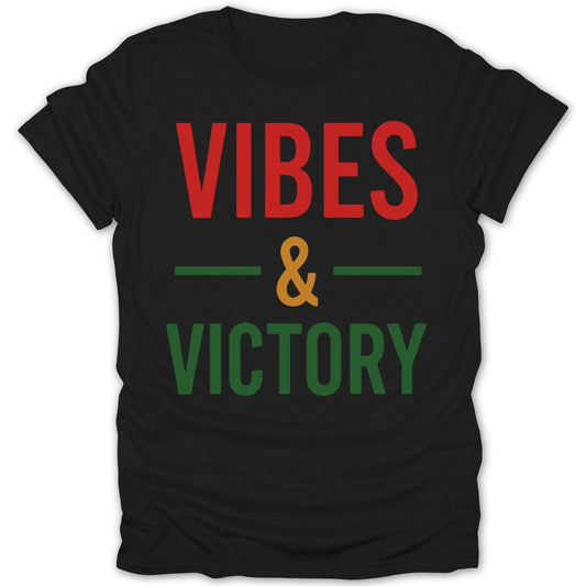 Vibes & Victory RBG Tee - Zion Threadz