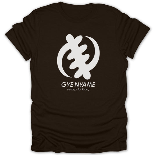 Adinkra Gye Nyame Except For God Tee - Zion Threadz