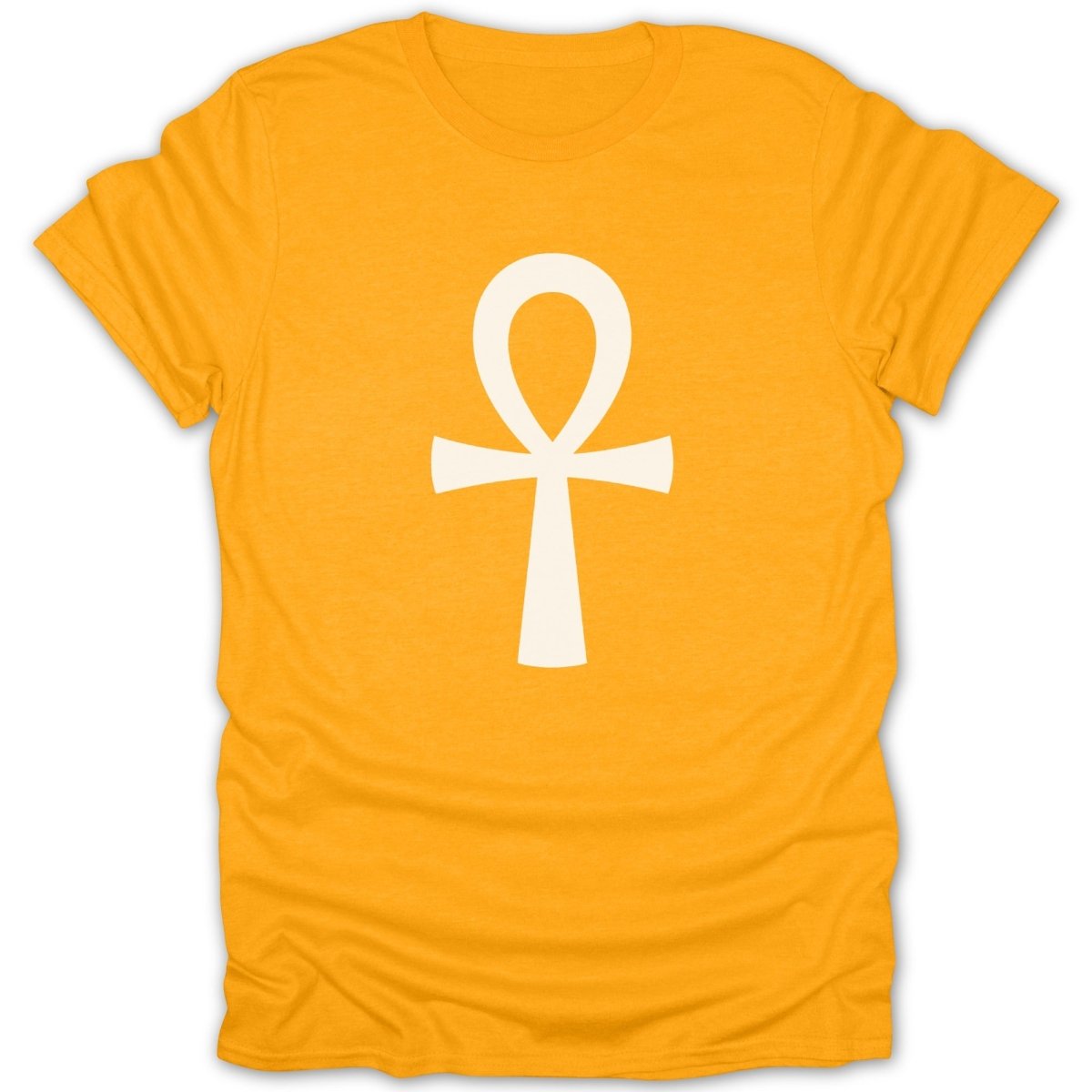 Ankh Solid Symbol Tee - Zion Threadz