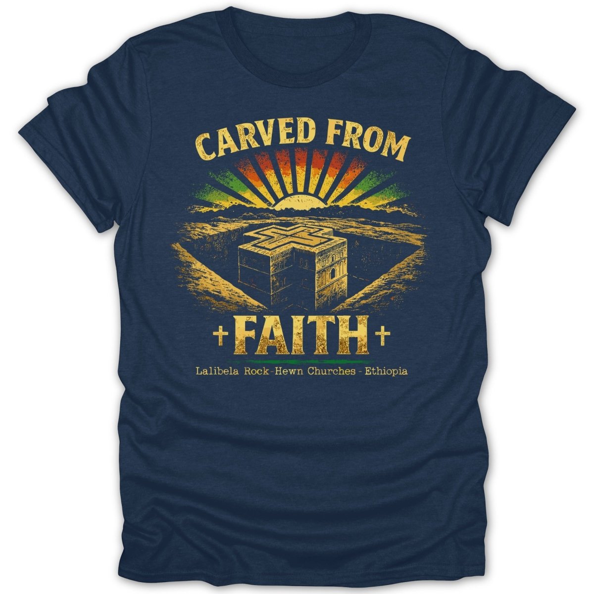 Carved From Faith Tee - Zion Threadz