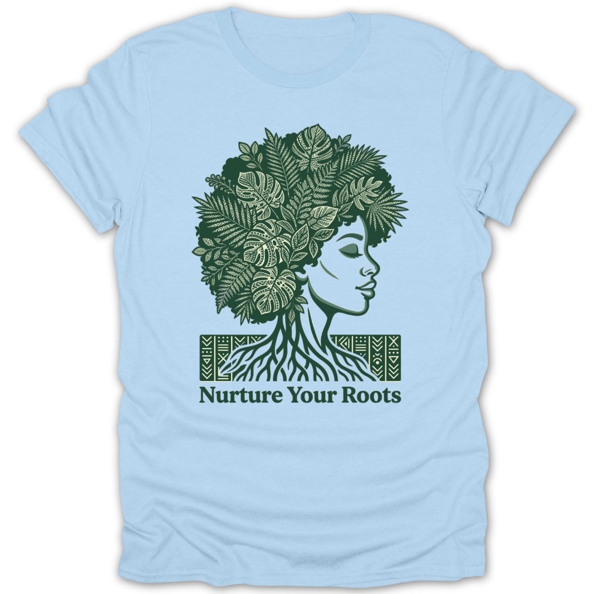 Nurture Your Roots Botanical Tee - Zion Threadz