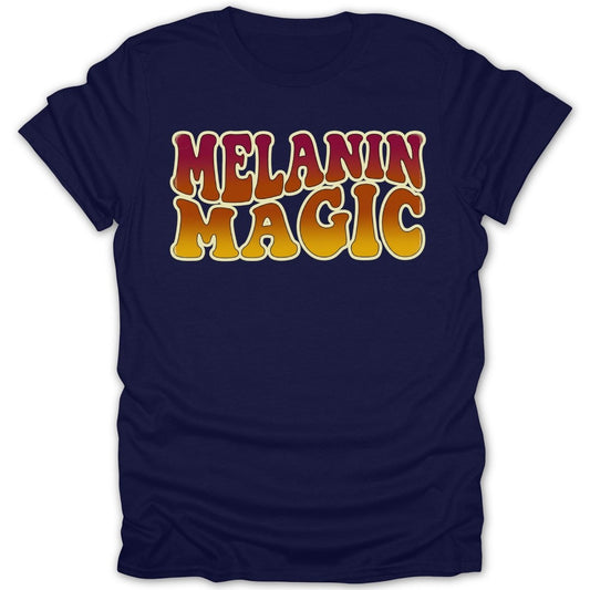 Melanin Magic Retro Tee - Zion Threadz