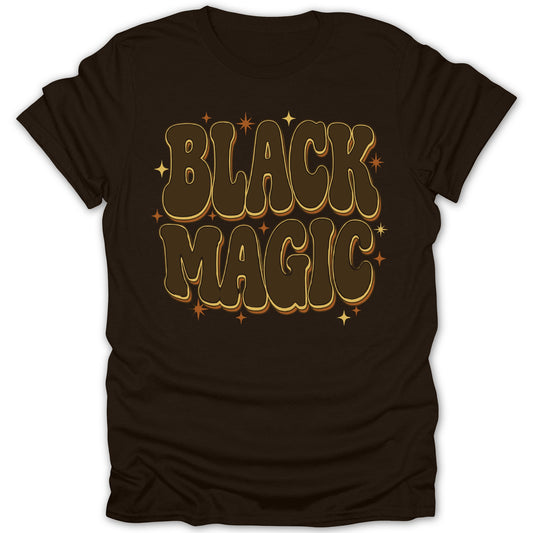 Black Magic Graphic Tee Stylish and Comfortable Shirt