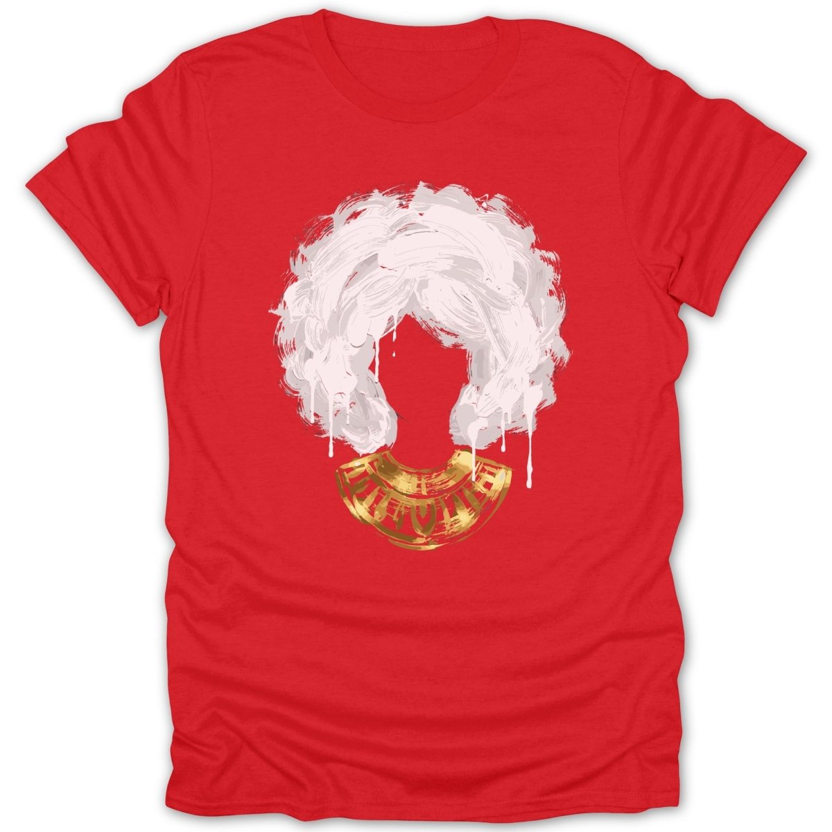 Artistic Brushed Stroked Black Woman Tee - Zion Threadz