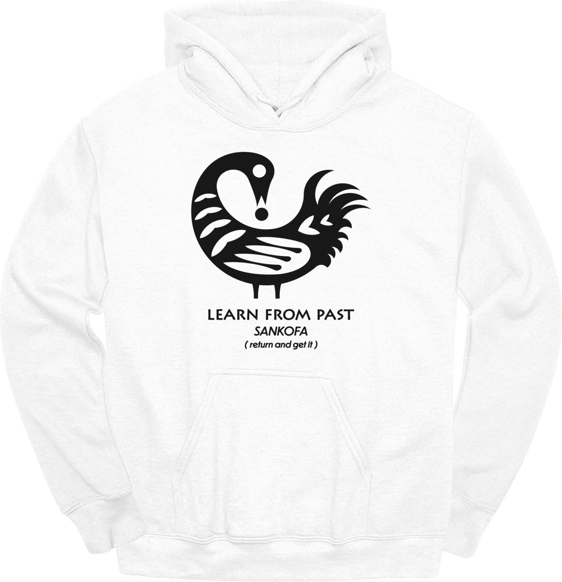 Sankofa Adinkra Learn From Past Hoodie - Zion Threadz
