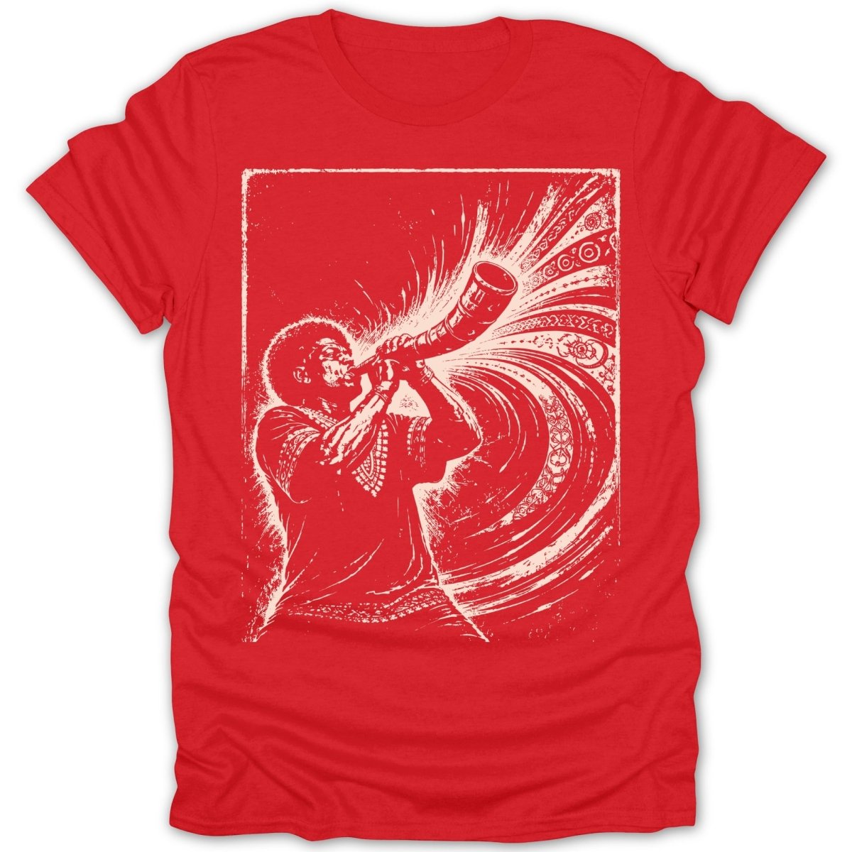 Sonic Bloom Cultural Art Tee - Zion Threadz