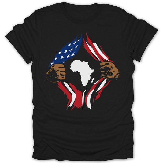 Unveiling Africa (Color) Tee - Zion Threadz