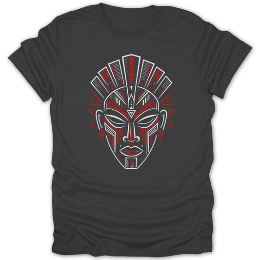 Artistic Blood Tribal Mask Tee - Zion Threadz