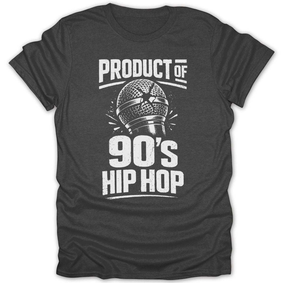Product of 90s Hip Hop Mic Tee - Zion Threadz