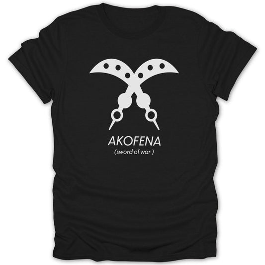 Adinkra Akofena Sword Of War Tee - Zion Threadz