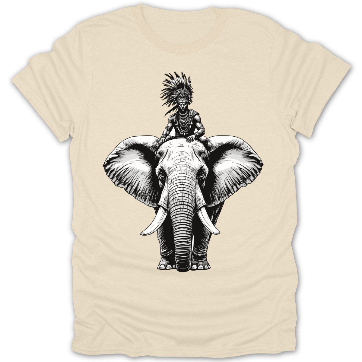 Elephant Rider Ink Tee - Zion Threadz