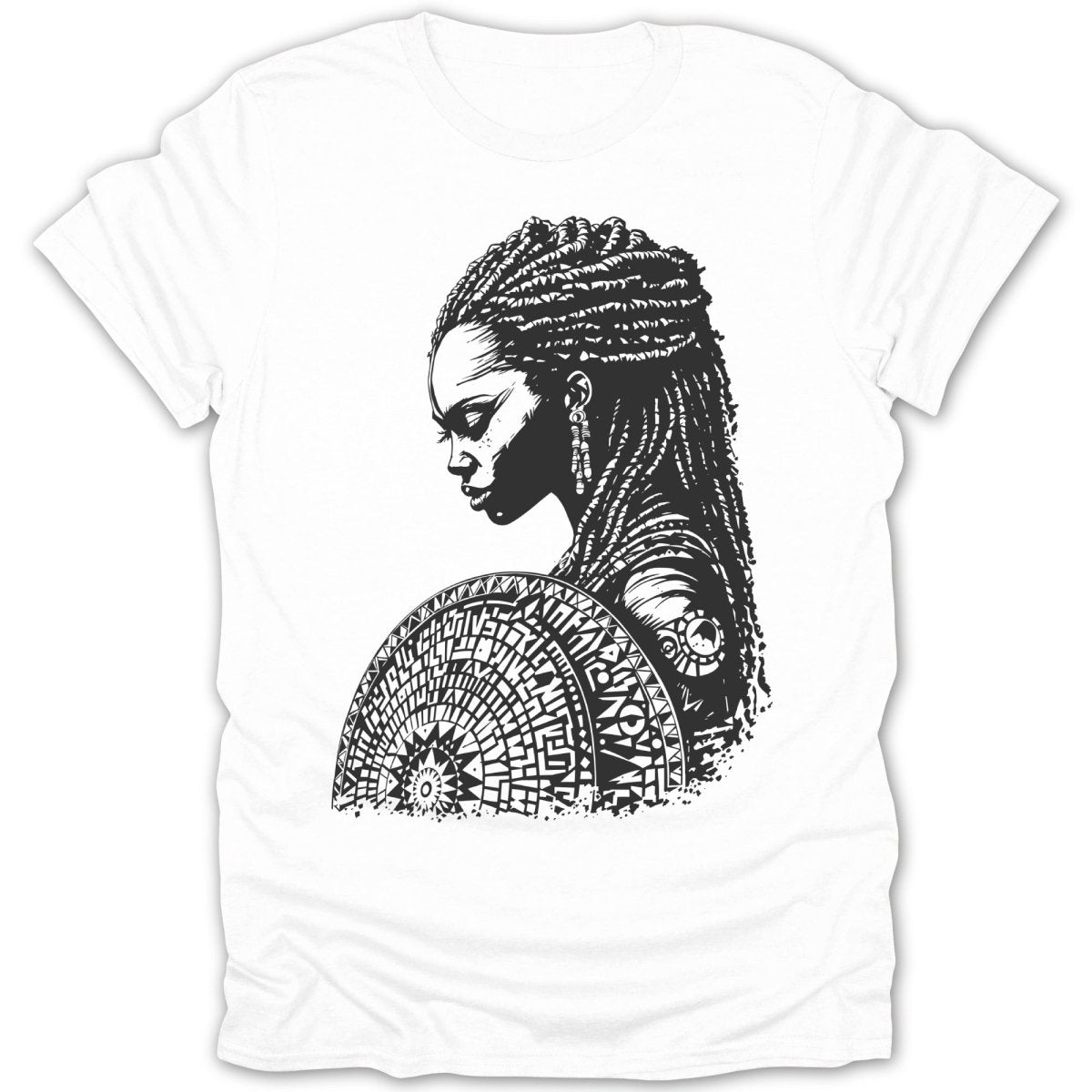 African Queen Warrior Tee - Zion Threadz