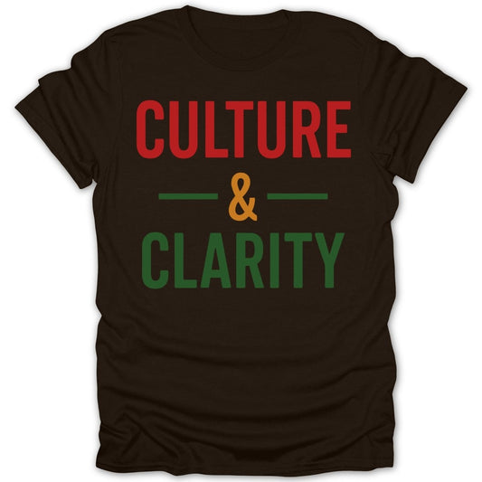 Culture & Clarity RBG Tee - Zion Threadz