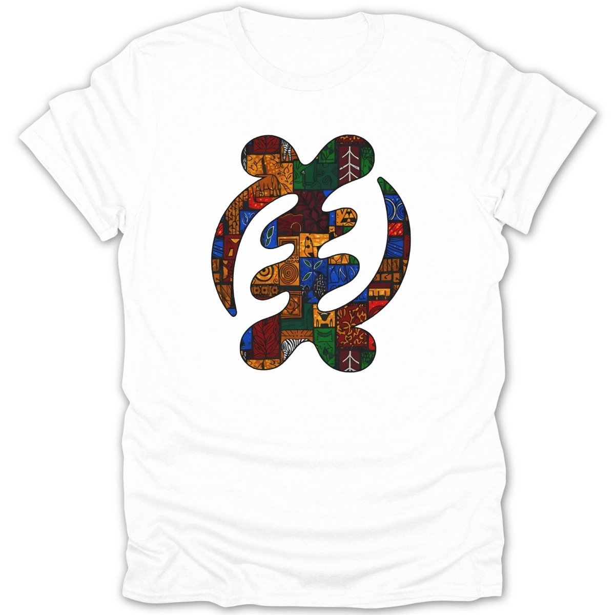 Adinkra Gye Nyame Pattern 2 Tee - Zion Threadz