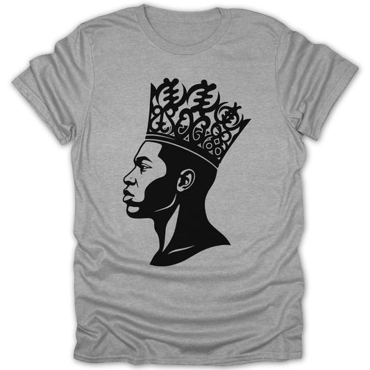 King Adinkra Crowned Tee - Zion Threadz