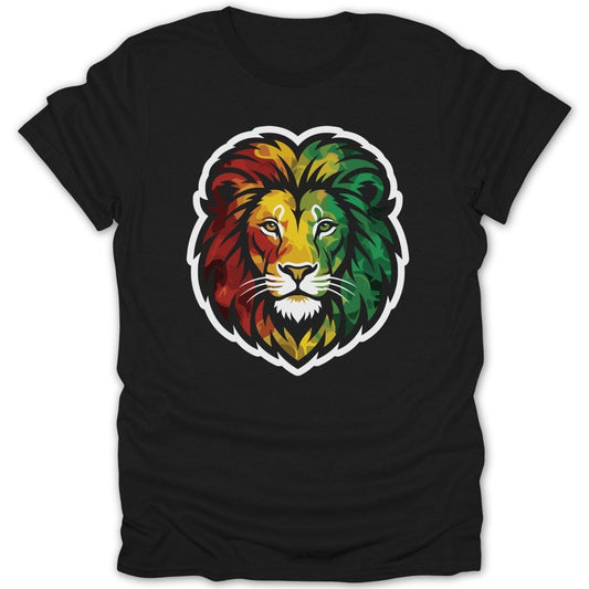 Lion Head Colors Tee - Zion Threadz