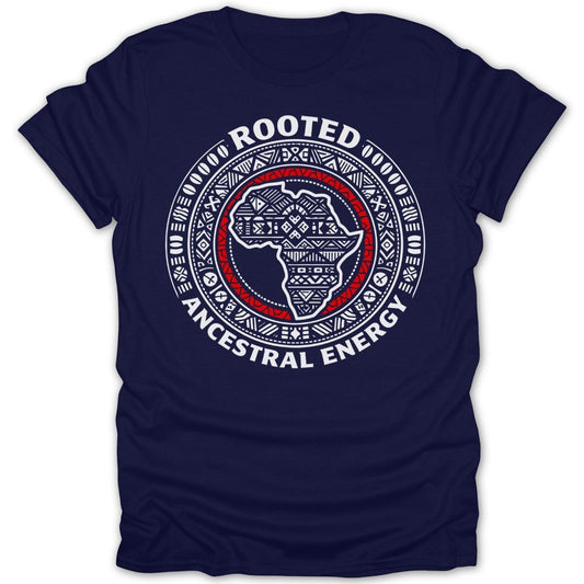 Rooted Ancestral Energy Africa Tee - Zion Threadz
