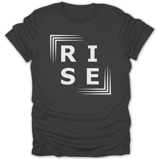 RISE Border Tee - Zion Threadz