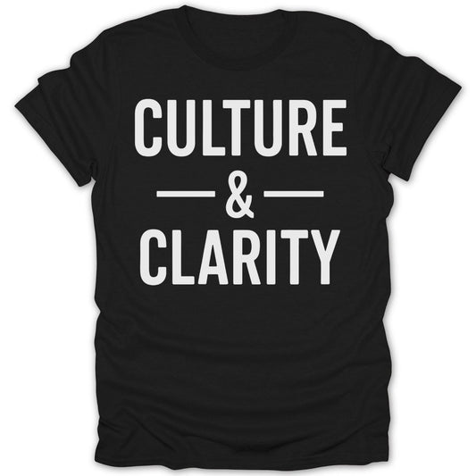 Culture & Clarity Tee - Zion Threadz