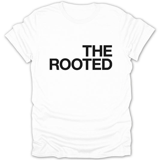 The Rooted Bold Statement White Shirt Product