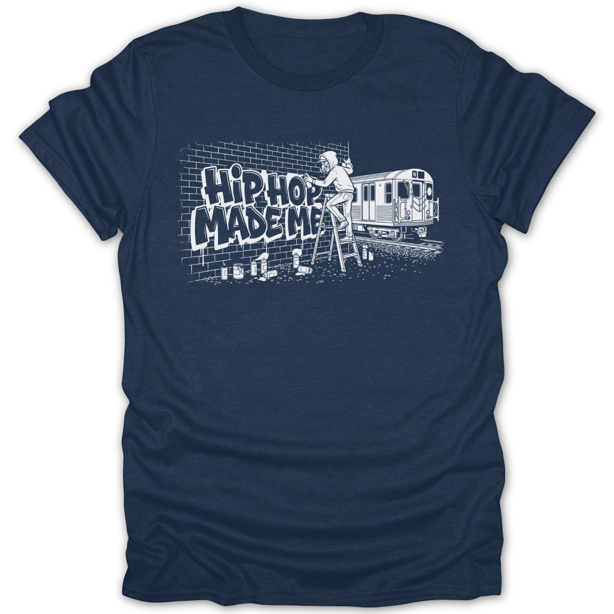 Hip Hop Made Graffiti Subway Tee - Zion Threadz