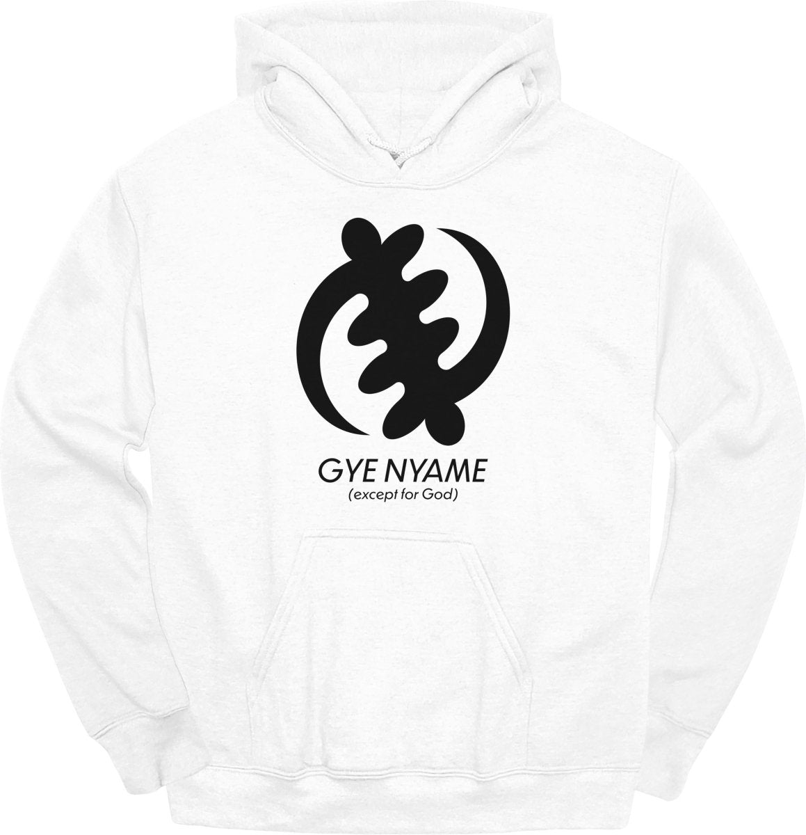 Adinkra Gye Nyame Except For God Hoodie - Zion Threadz