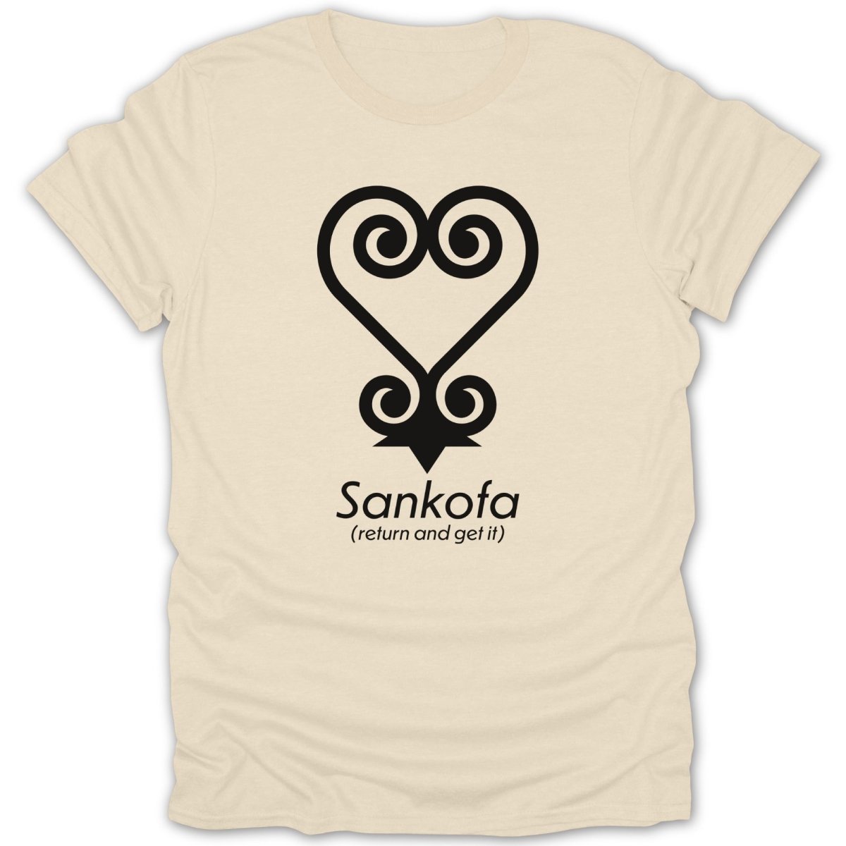 Adinkra Sankofa Symbol Tee - Zion Threadz