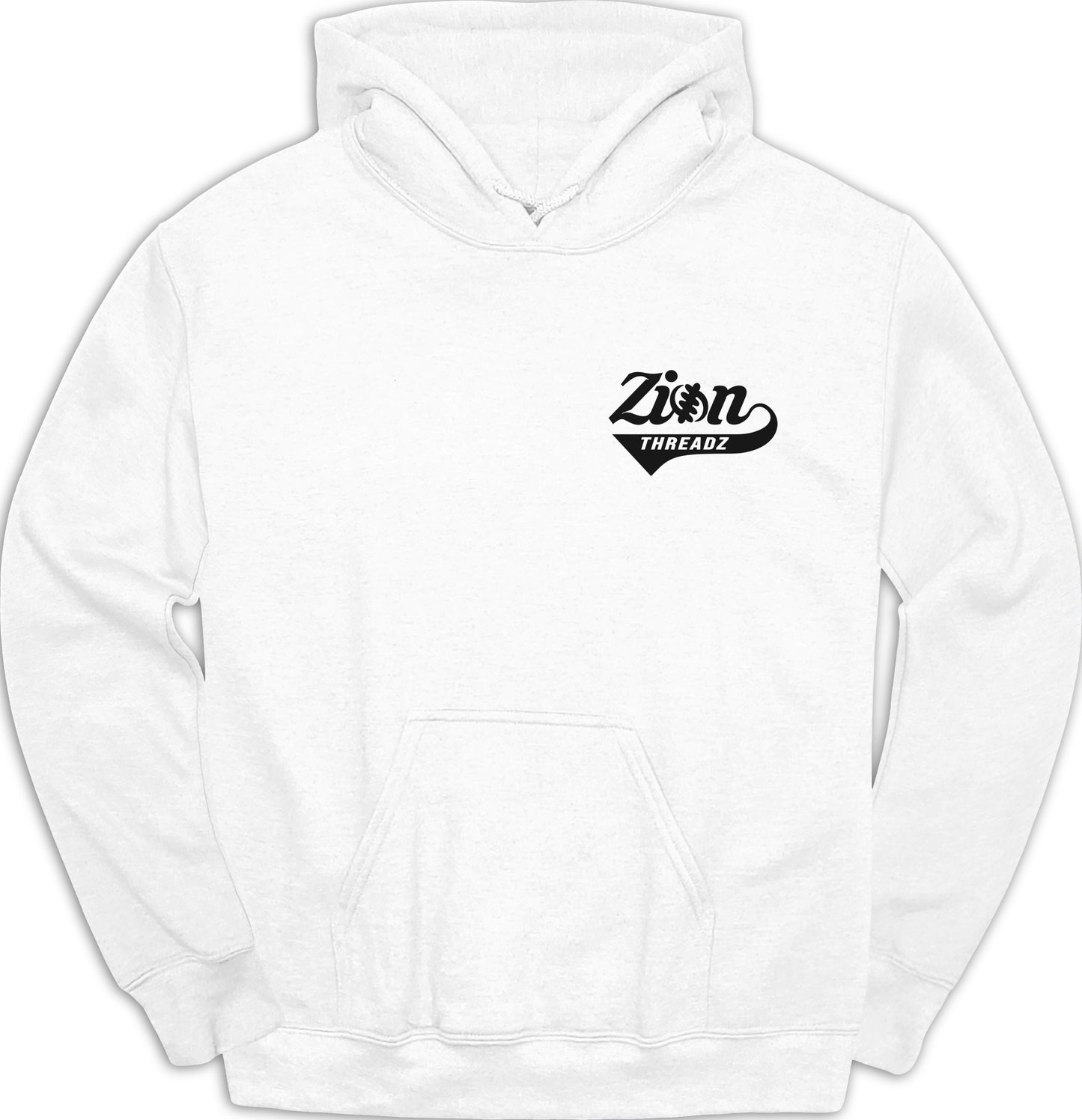 Stylish Zion Threadz Hoodie with Front Pocket Design