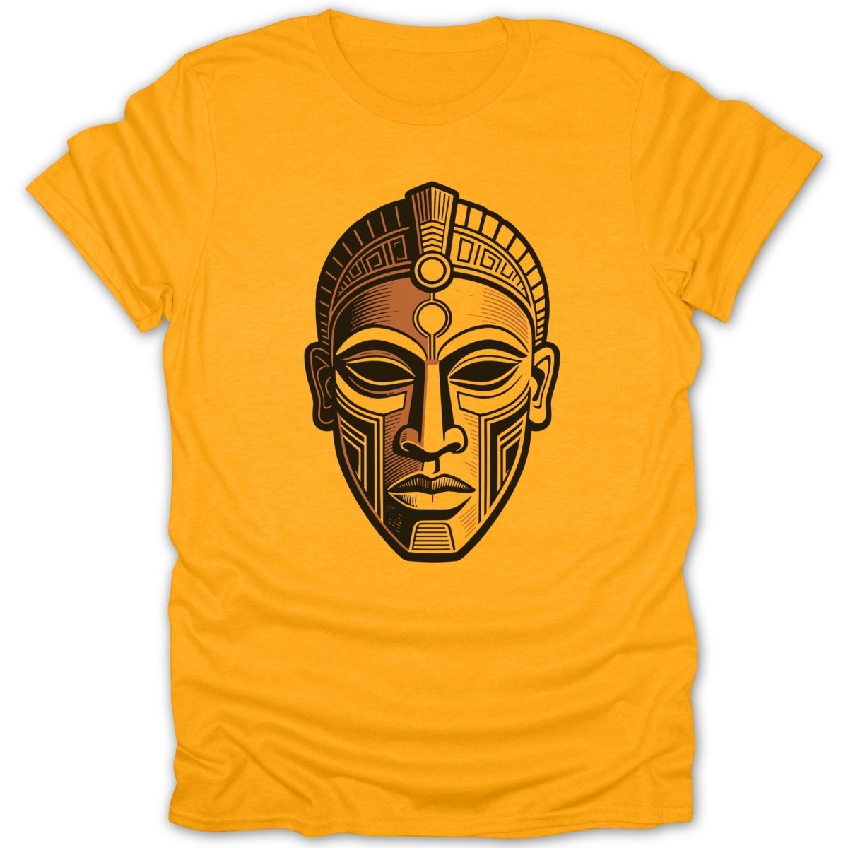 Mystical African Mask Indigenous Tee - Zion Threadz