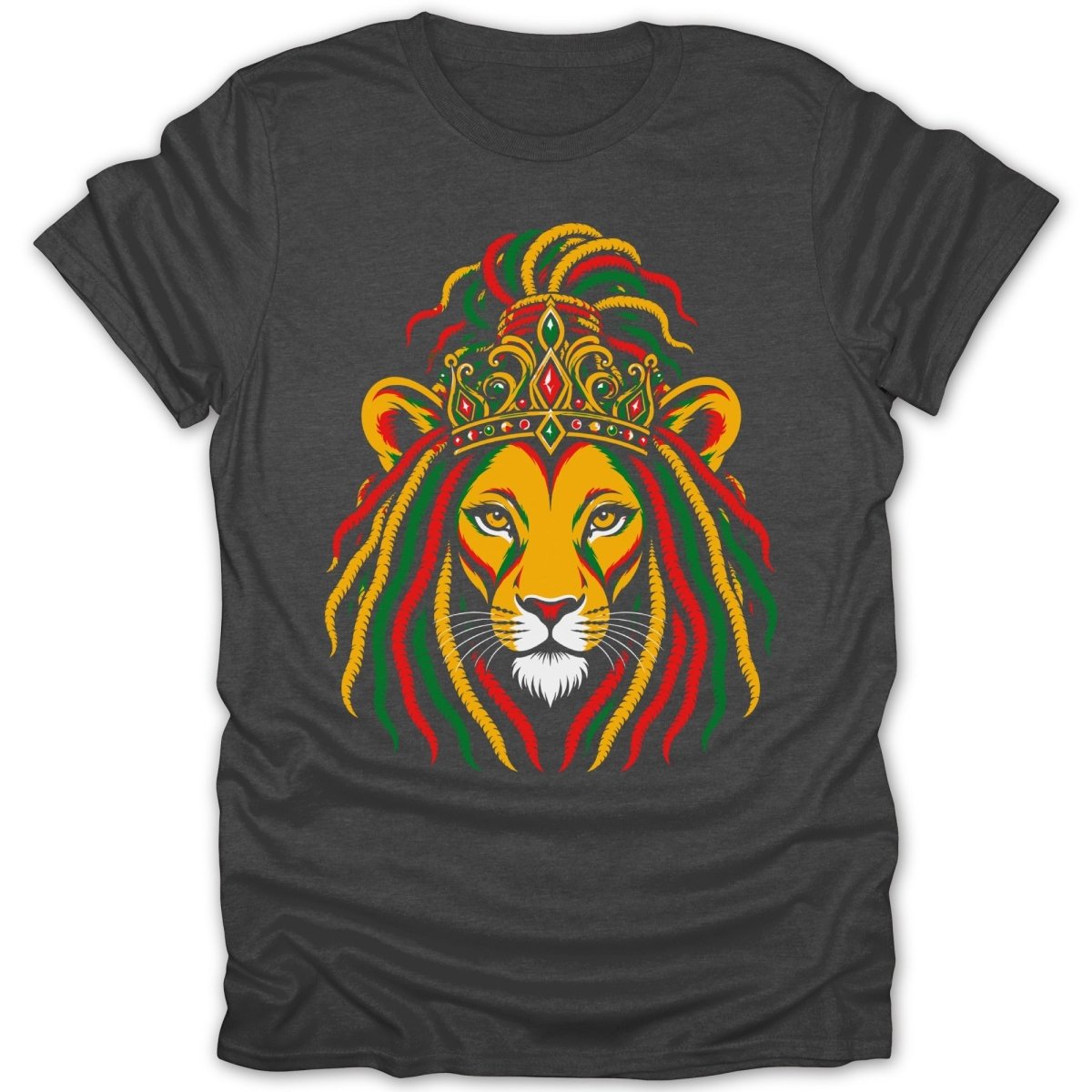 Reggae Lioness With Dreads Tee - Zion Threadz