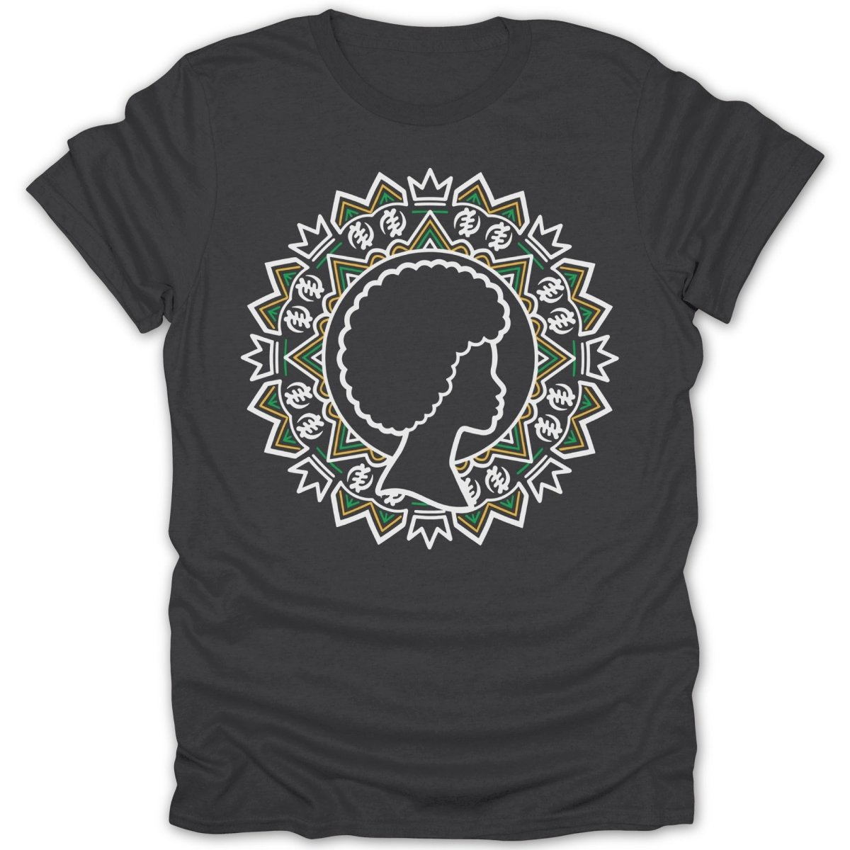 Afro Silhouette Symbols Tee - Zion Threadz