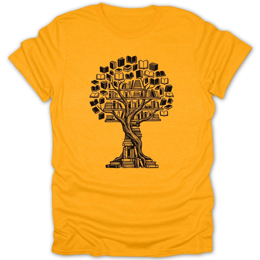 Bookshelf Tree Tee - Zion Threadz