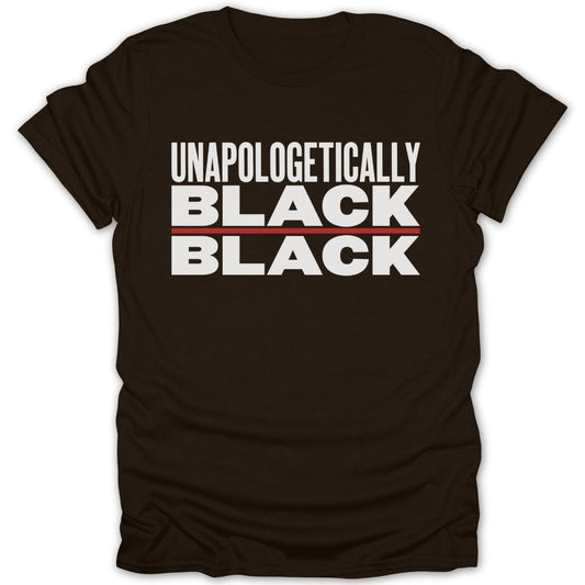 Unapologetically Black Black Tee - Zion Threadz