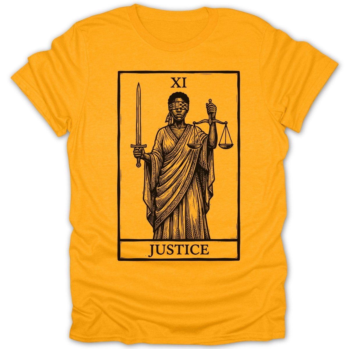 Lady Justice Tarot Tee - Zion Threadz