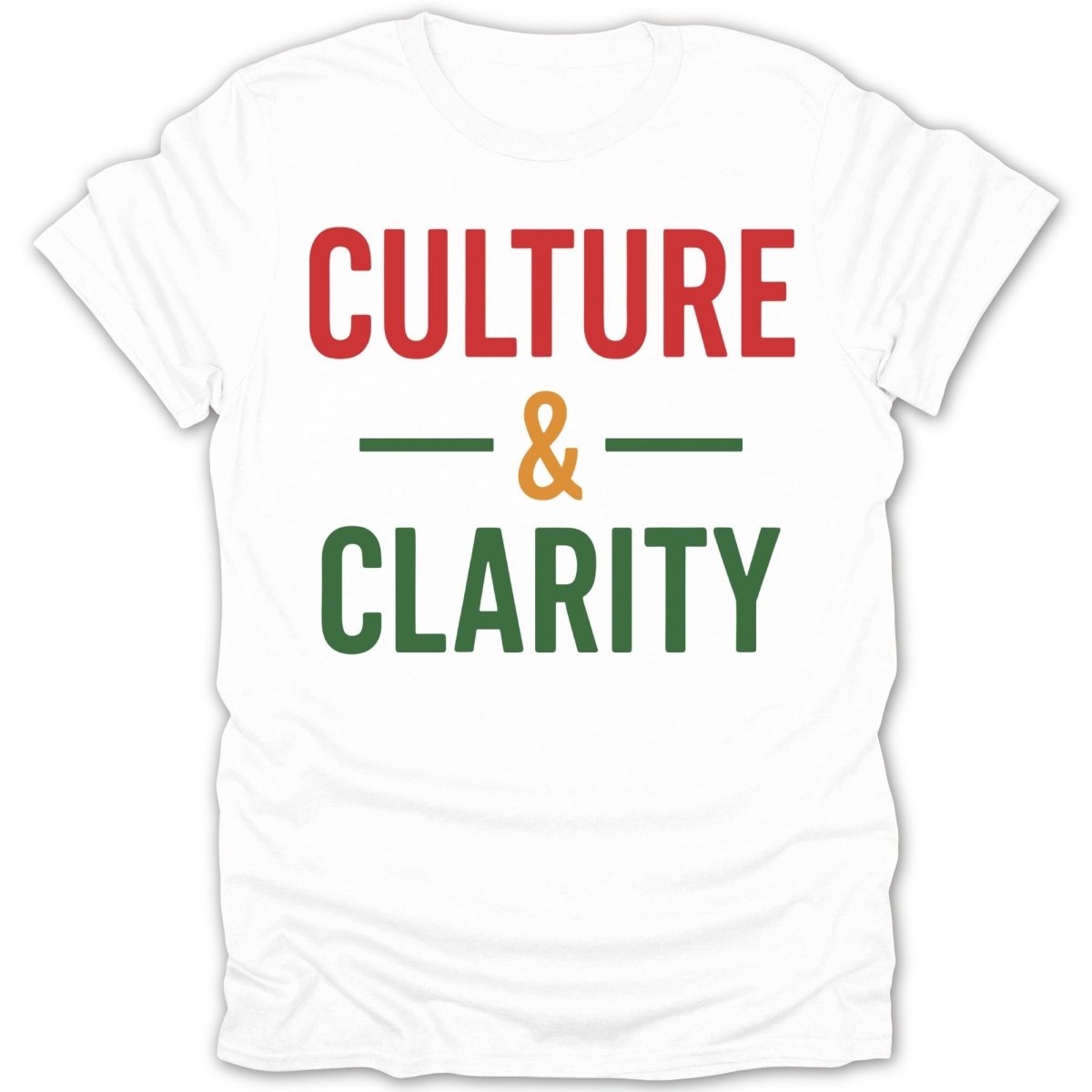 Culture & Clarity RBG Tee - Zion Threadz
