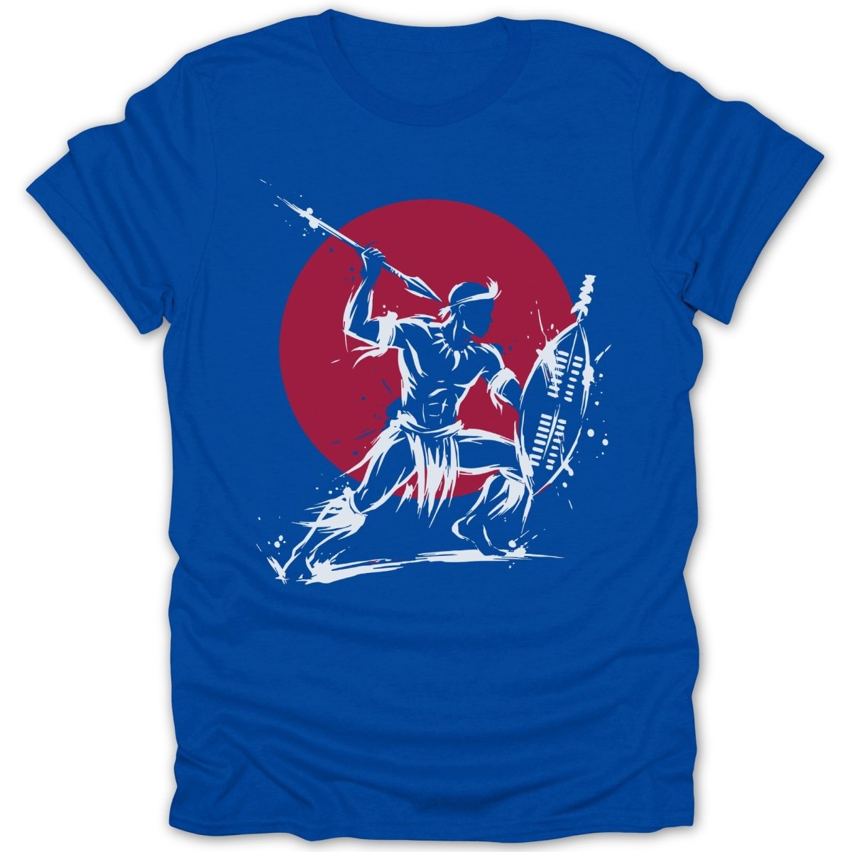 Warrior Shield Red Sun Tee - Zion Threadz