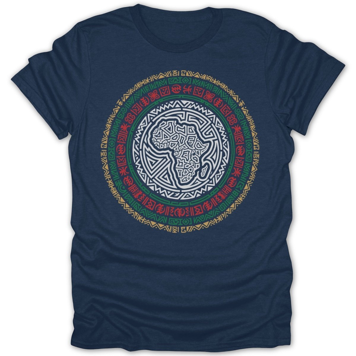 Africa Adinkra Symbols Tee - Zion Threadz