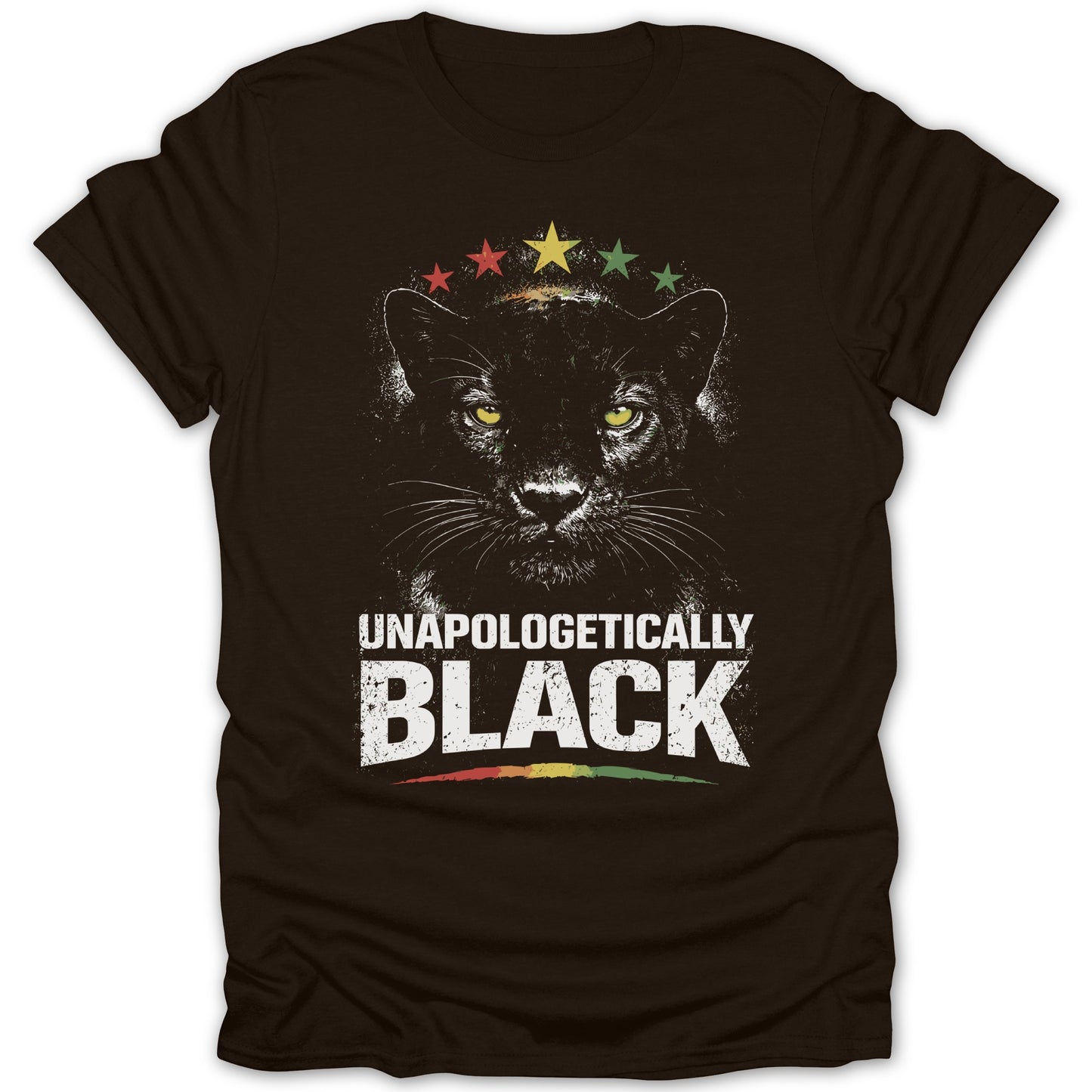 Unapologetically Black Panther Design Graphic T-Shirt