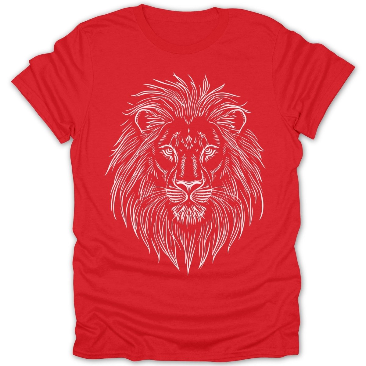 Majestic Lion Head Tee - Zion Threadz