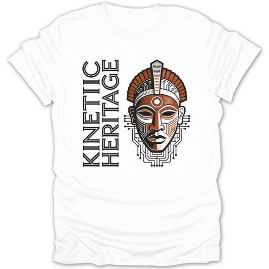 Kinetic Heritage Mask Design Graphic Tee Shirt