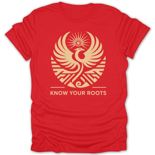 Know Your Roots Phoenix Emblem Tee - Zion Threadz