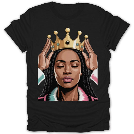 Self Coronation Queen Tee - Zion Threadz