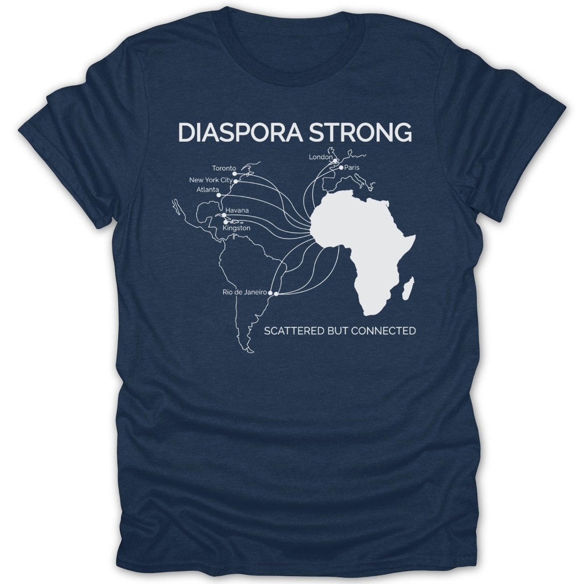 Diaspora Strong Connected Tee - Zion Threadz