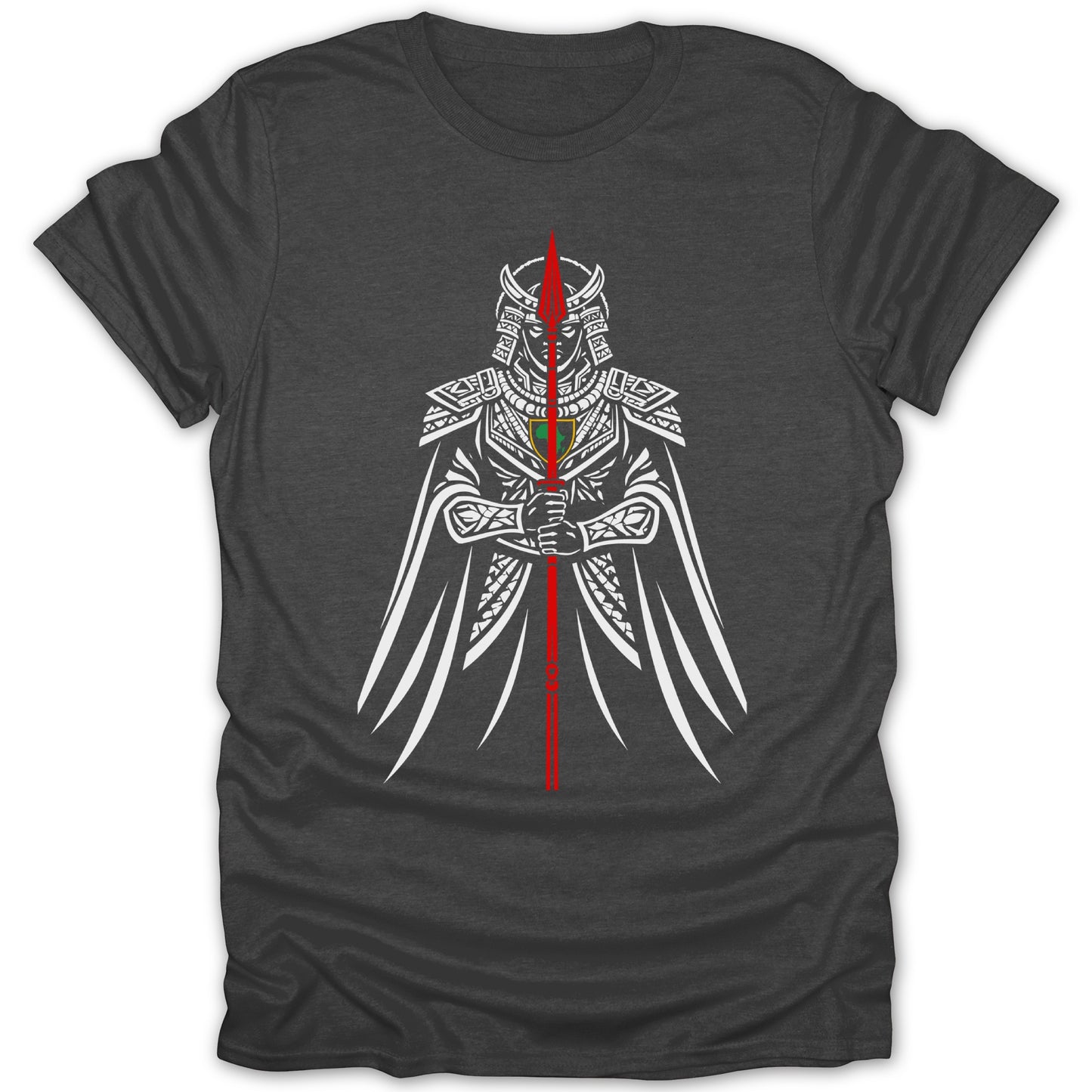 Detailed Warrior Design Graphic T-Shirt Product