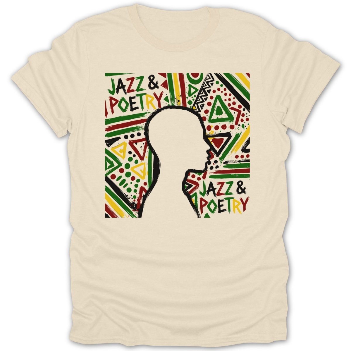 Jazz Poetry Artistic Tee - Zion Threadz