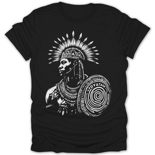 Tribal Chief with Shield Tee - Zion Threadz